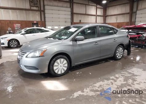 2013 Nissan Sentra Sv from USA, damaged, VIN 3N1AB7AP6DL735113